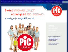 Tablet Screenshot of picsolution.pl